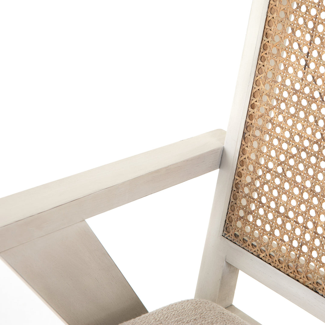 Florian Dining Chair - Distressed Cream