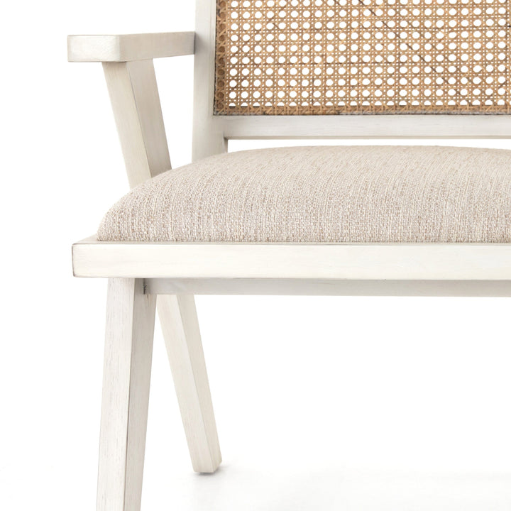 Florian Dining Chair - Distressed Cream