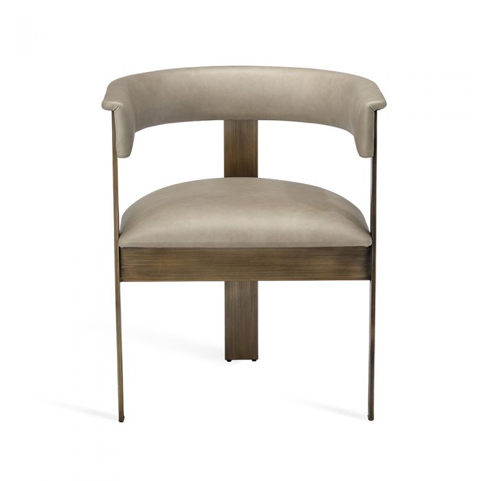 Darcy Dining Chair in Taupe