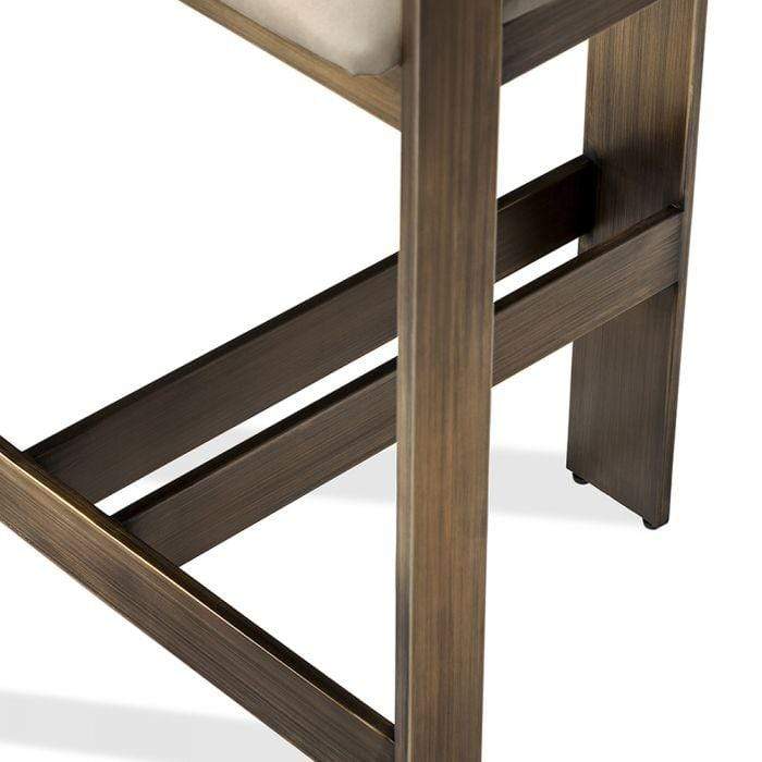 Interlude Home Interlude Home Darcy Counter Stool in Taupe 145199