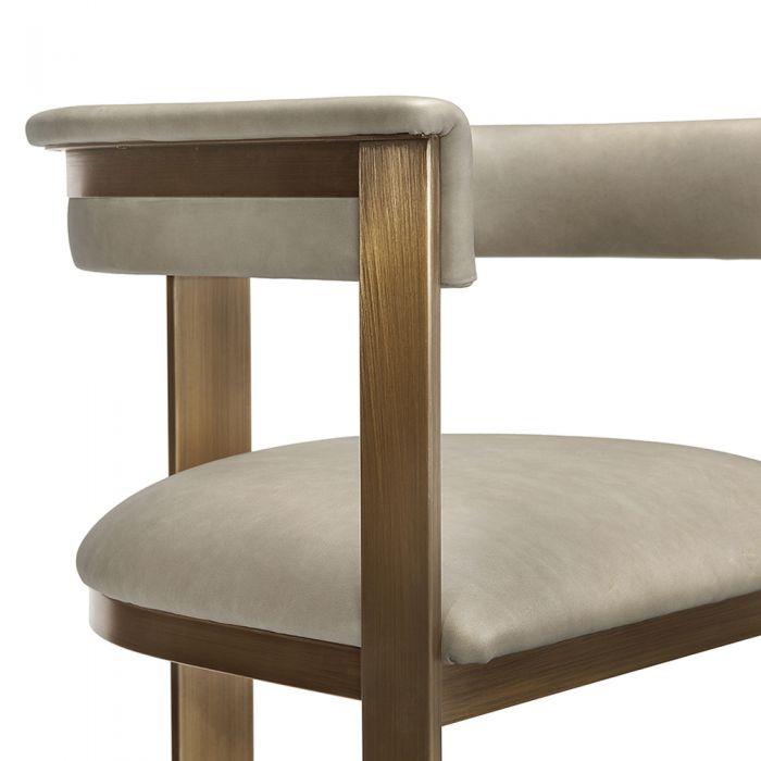 Interlude Home Interlude Home Darcy Bar Stool in Taupe 148103