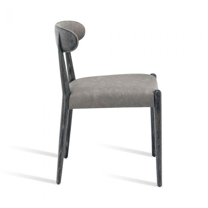 Interlude Home Interlude Home Adeline Dining Chair - Set of 2 - Charcoal 148127