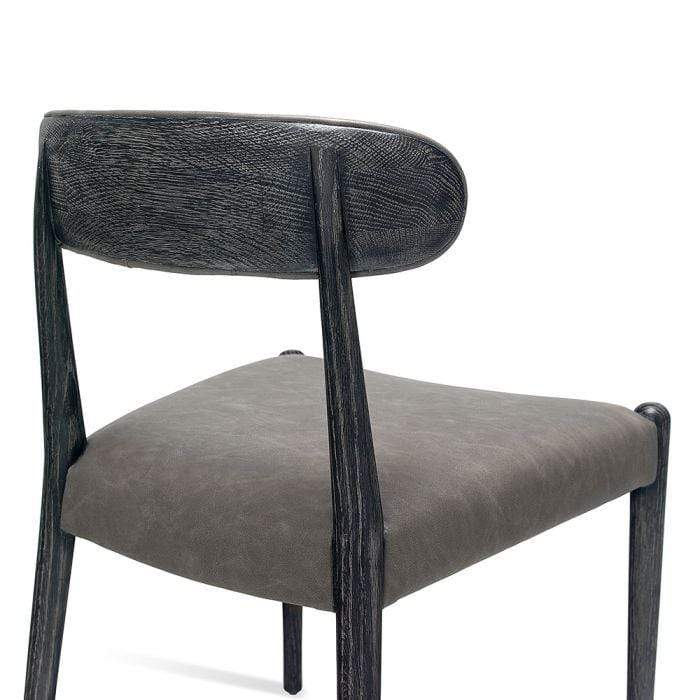 Interlude Home Interlude Home Adeline Dining Chair - Set of 2 - Charcoal 148127