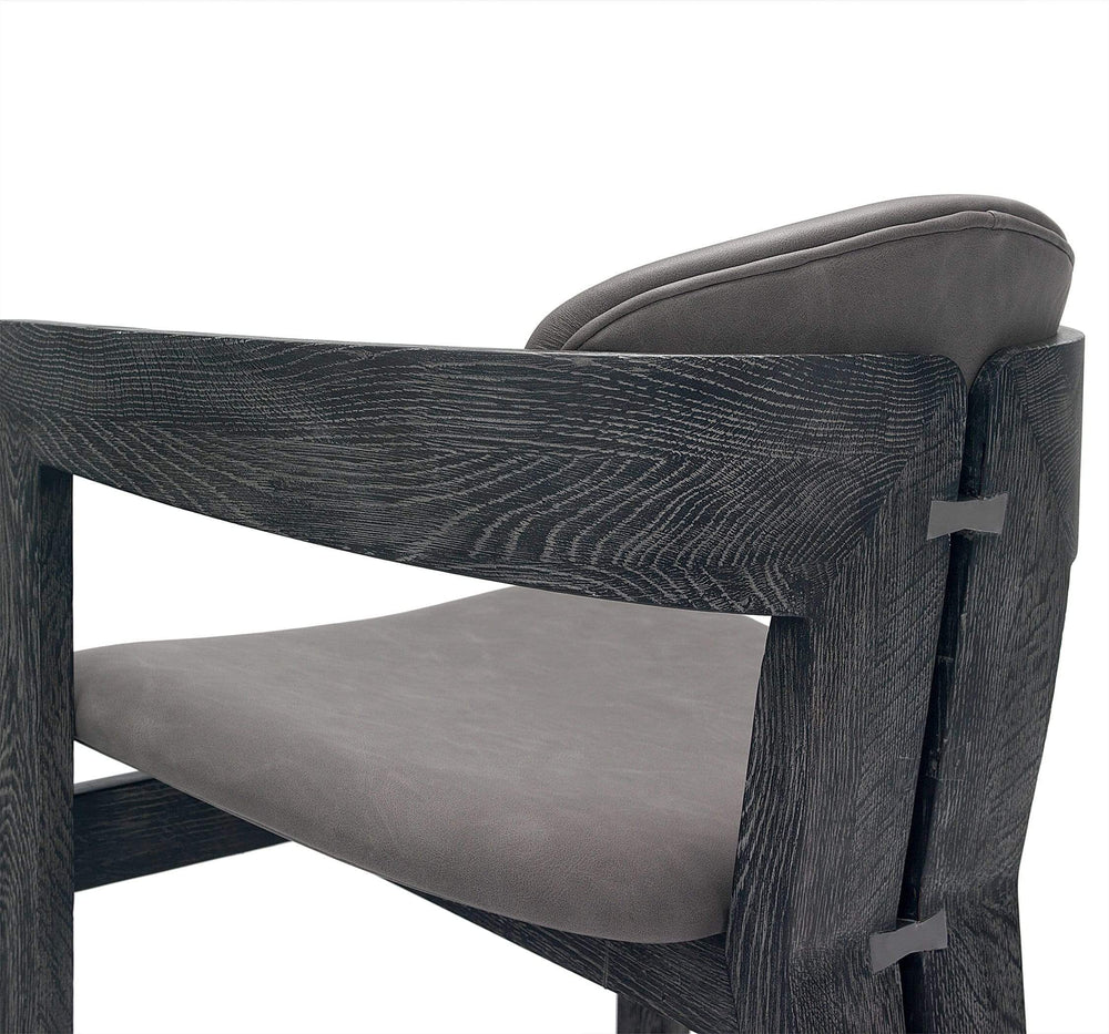 Interlude Home Interlude Home Maryl Dining Chair in Charcoal 148131