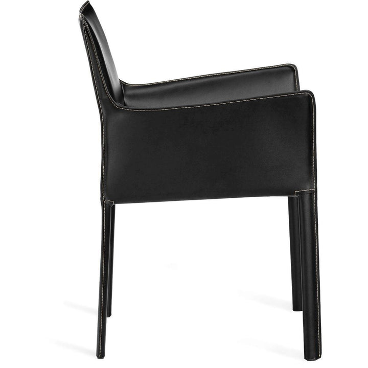 Interlude Home Interlude Home Jada Arm Chair - Black Night 149157