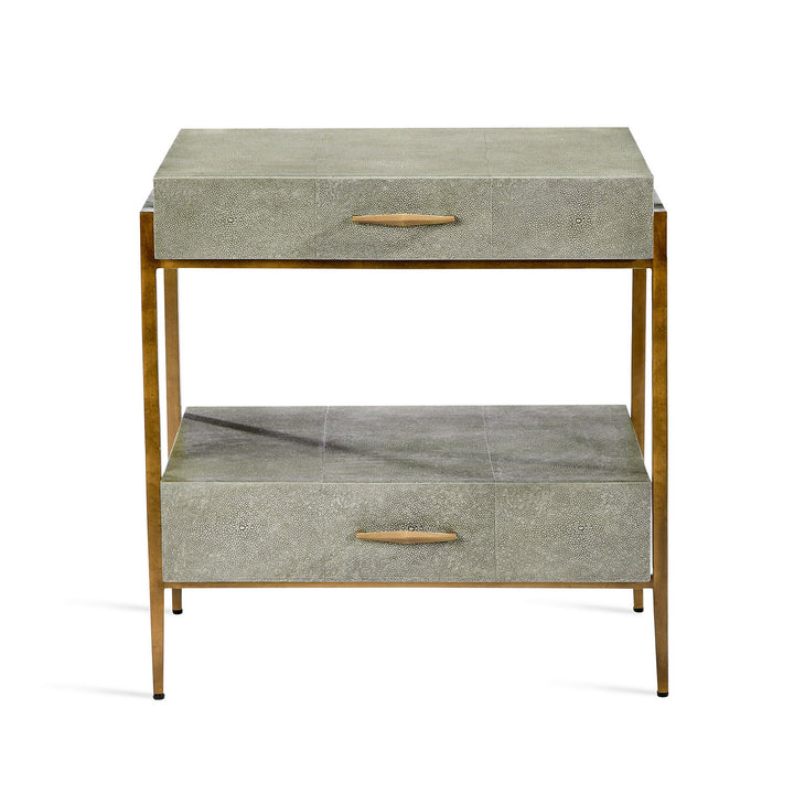 Morand Bedside Chest in Grey
