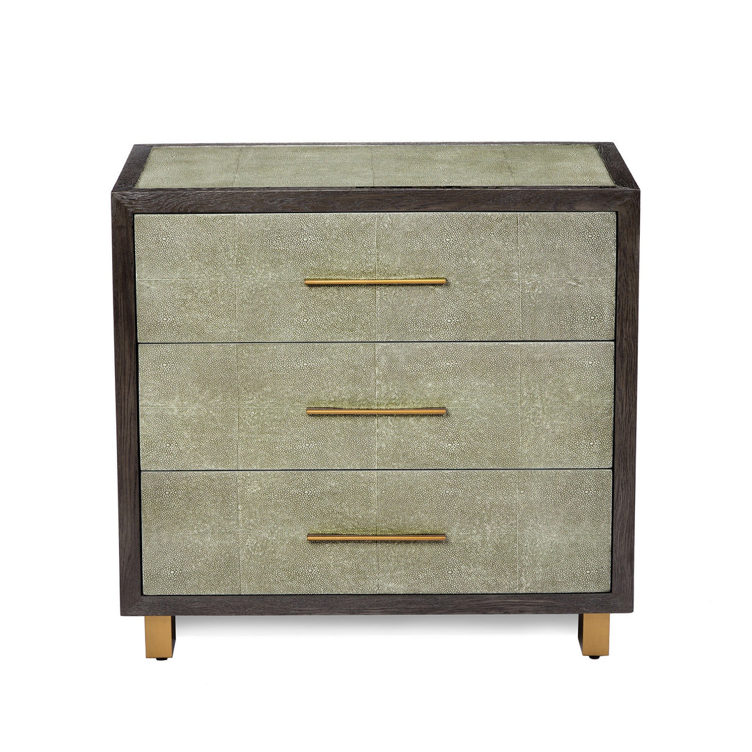 Maia Bedside Chest in Grey
