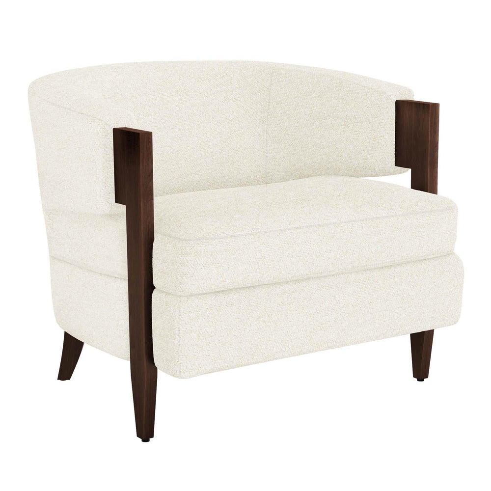 Interlude Home Interlude Home Kelsey Chair - Walnut Frame - Available in 2 Colors Foam 198004-55