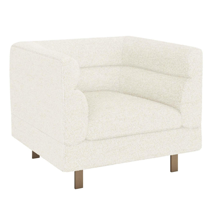 Interlude Home Interlude Home Ornette Chair - Bronze Frame - Available in 9 Colors Foam 198005-55