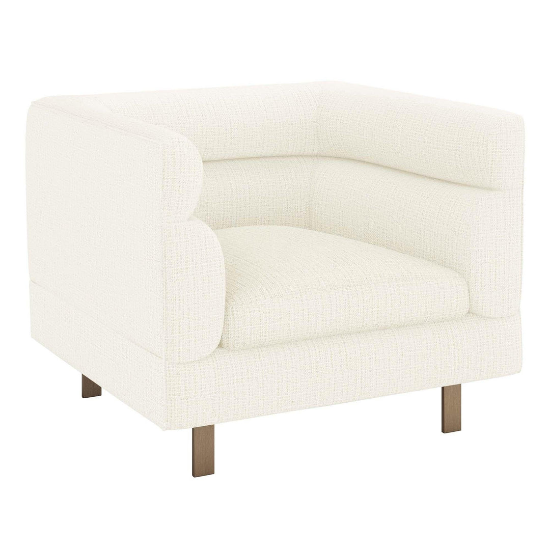 Interlude Home Interlude Home Ornette Chair - Bronze Frame - Available in 9 Colors Dune 198005-57