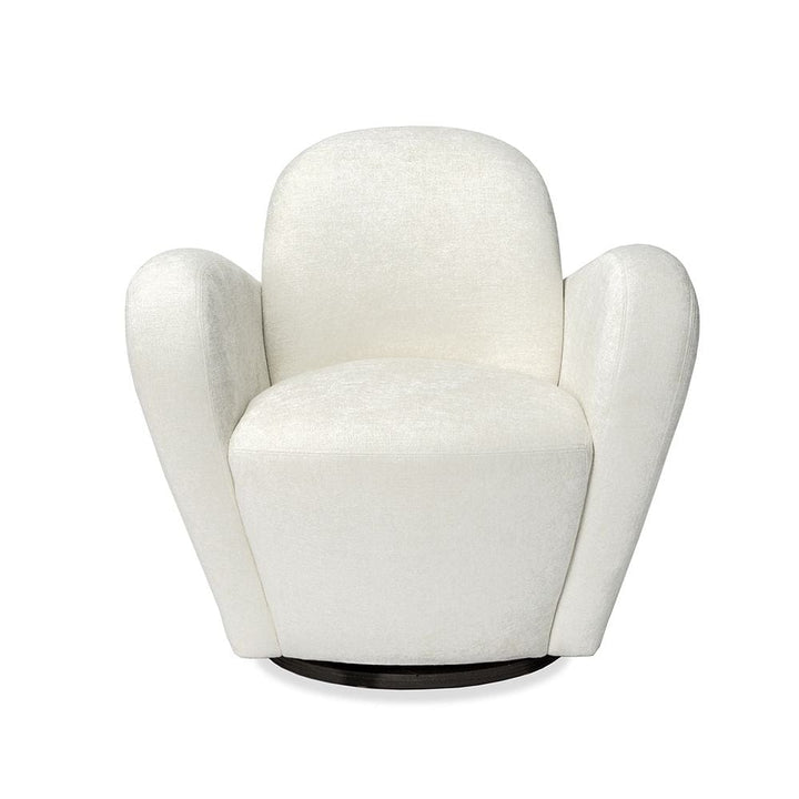 Interlude Home Interlude Home Miami Swivel Chair - Pearl 198006-1
