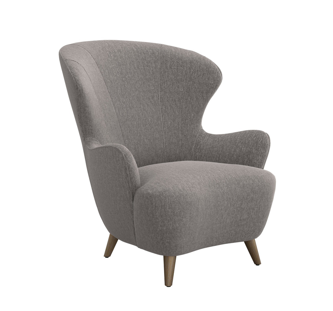 Interlude Home Interlude Home Ollie Chair - Gray & Brown 198013-6