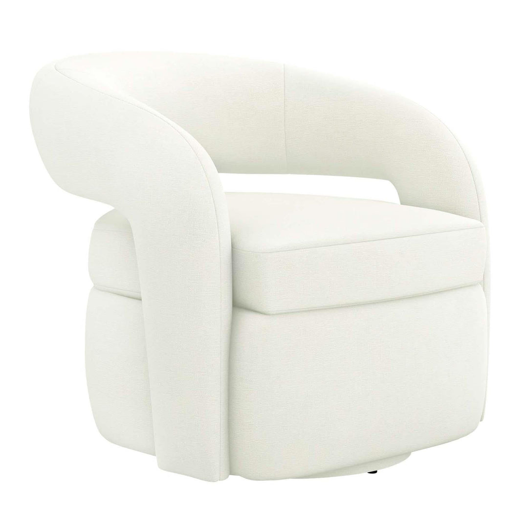 Interlude Home Interlude Home Targa Swivel Chair - Available in 9 Colors Shell 198016-53