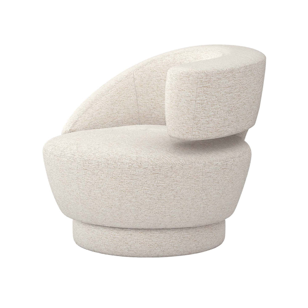 Interlude Home Interlude Home Arabella Right Swivel Chair - Available in 9 Colors Drift 198018-51