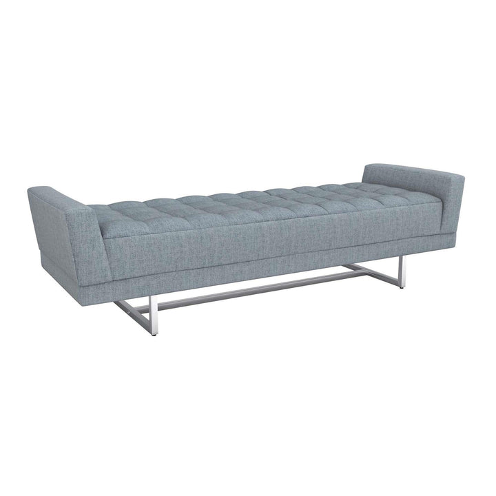 Interlude Home Interlude Home Luca King Bench - Polished Nickel Frame - Available in 9 Colors Marsh 198019-50