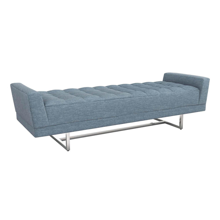 Interlude Home Interlude Home Luca King Bench - Polished Nickel Frame - Available in 9 Colors Surf 198019-52