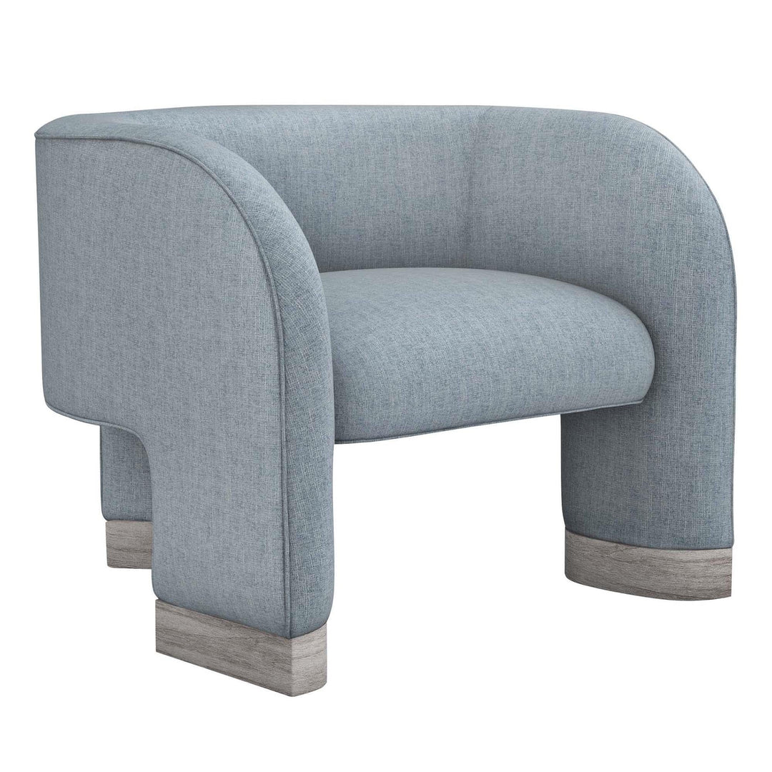 Interlude Home Interlude Home Trilogy Chair - Light Grey Frame - Available in 5 Colors Marsh 198041-50
