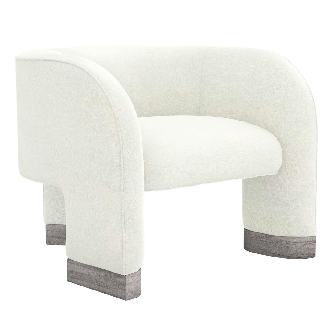 Interlude Home Interlude Home Trilogy Chair - Light Grey Frame - Available in 5 Colors Shell 198041-53