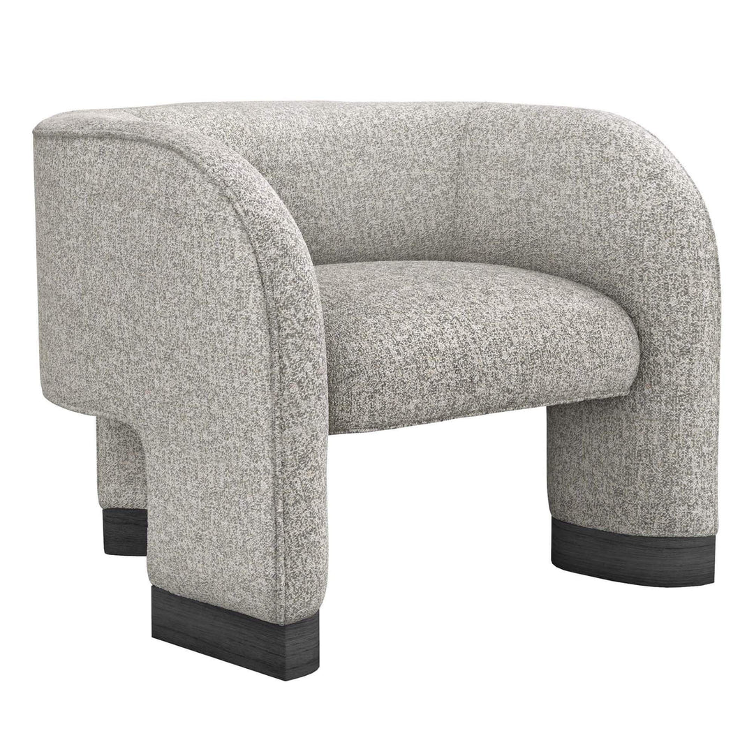 Interlude Home Interlude Home Trilogy Chair - Dark Grey Frame - Available in 2 Colors Breeze 198041-56