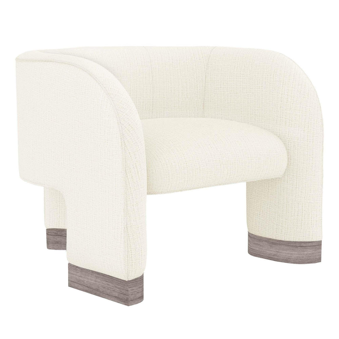 Interlude Home Interlude Home Trilogy Chair - Light Grey Frame - Available in 5 Colors Dune 198041-57