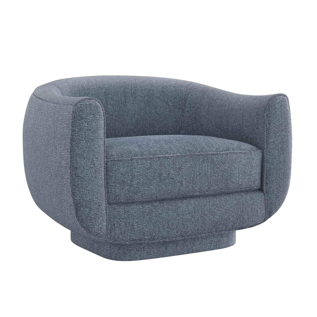 Interlude Home Interlude Home Spectrum Swivel Chair - Available in 9 Colors Azure 198043-58