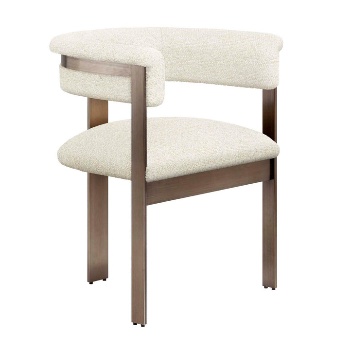 Interlude Home Interlude Home Darcy Dining Chair - Antique Bronze Frame - Available in 9 Colors Foam 198055-55