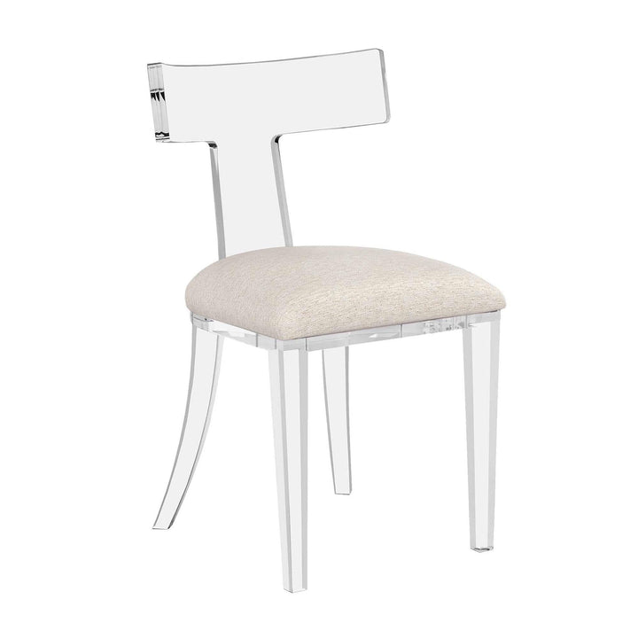 Interlude Home Interlude Home Tristan Acrylic Chair - Clear Frame - Available in 9 Colors Drift 198056-51