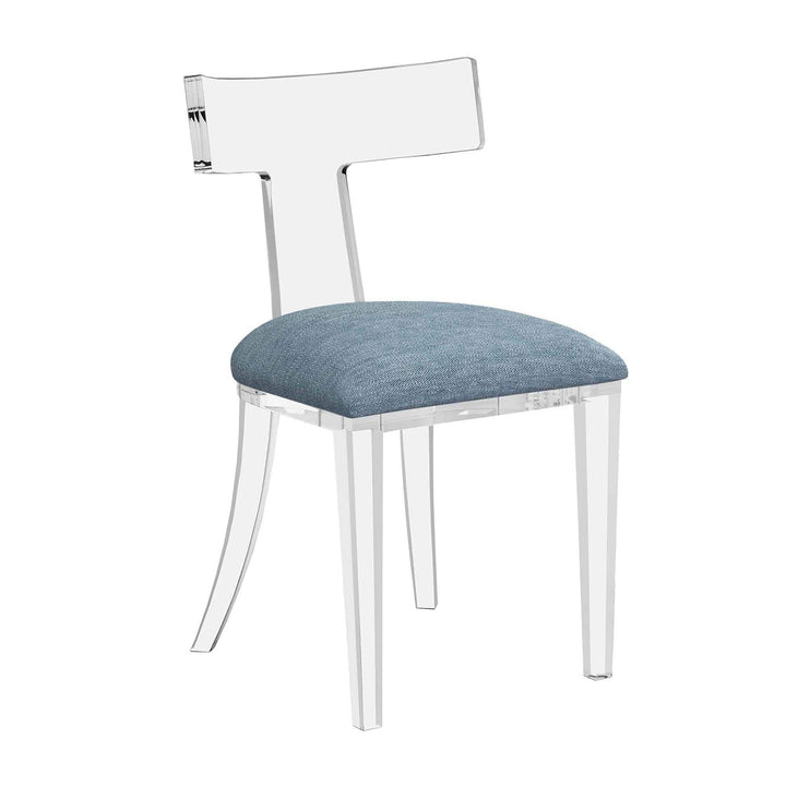 Interlude Home Interlude Home Tristan Acrylic Chair - Clear Frame - Available in 9 Colors Surf 198056-52