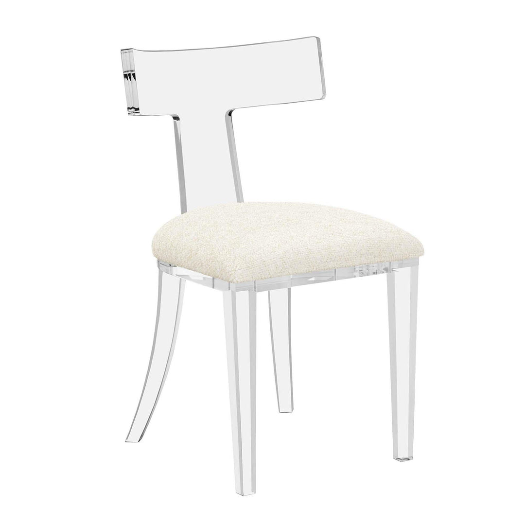 Interlude Home Interlude Home Tristan Acrylic Chair - Clear Frame - Available in 9 Colors Foam 198056-55