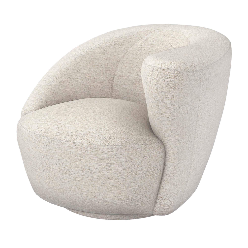 Interlude Home Interlude Home Carlisle Right Swivel Chair - Available in 9 Colors Drift 198059-51