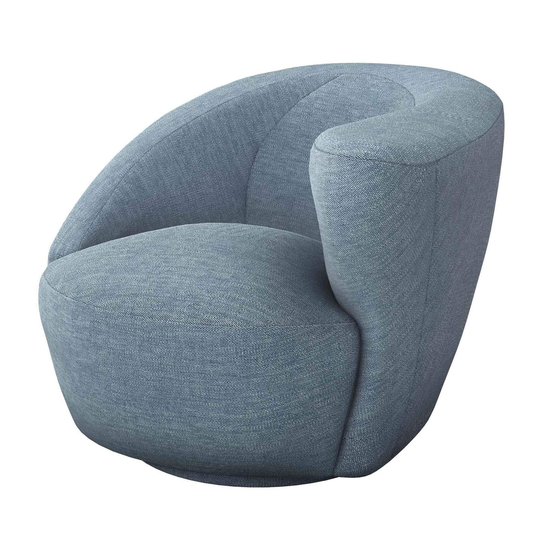 Interlude Home Interlude Home Carlisle Right Swivel Chair - Available in 9 Colors Surf 198059-52