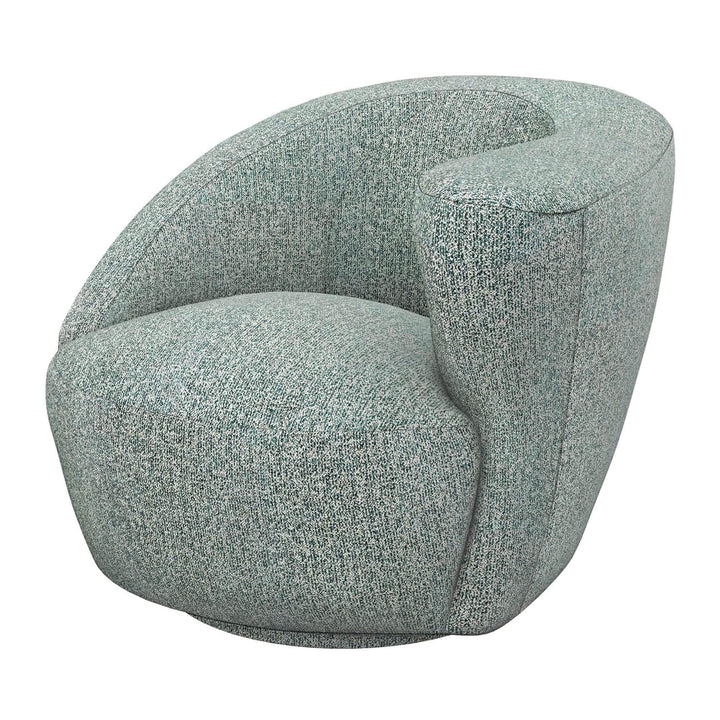 Interlude Home Interlude Home Carlisle Right Swivel Chair - Available in 9 Colors Pool 198059-54