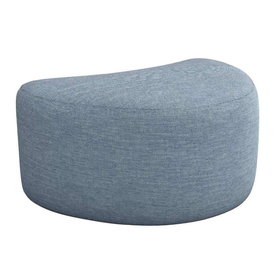 Interlude Home Interlude Home Carlisle Left Ottoman - Available in 9 Colors Surf 198514-52