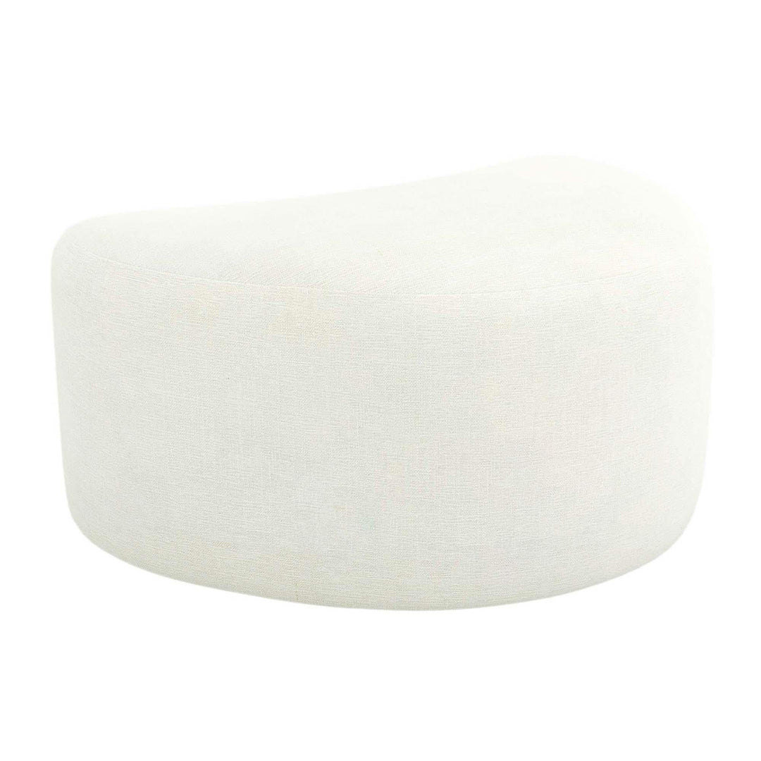Interlude Home Interlude Home Carlisle Left Ottoman - Available in 9 Colors Shell 198514-53