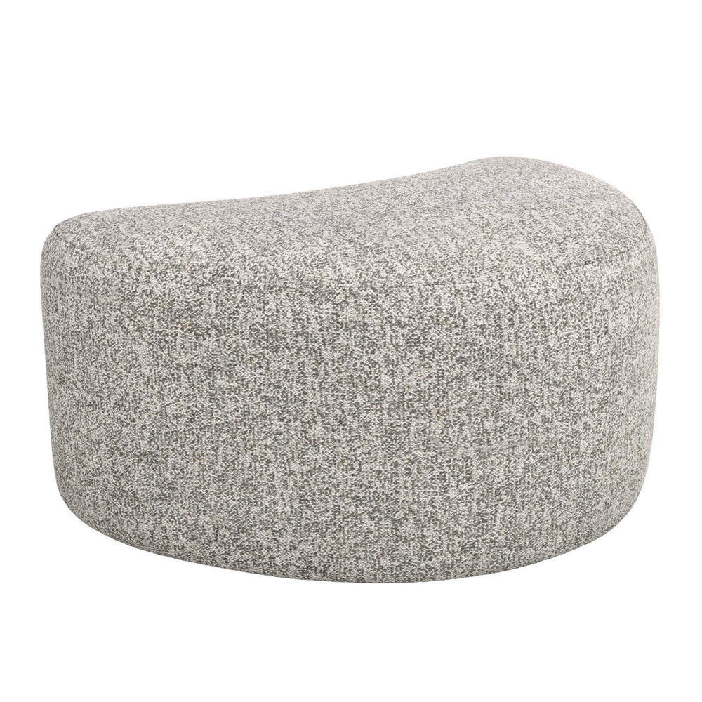 Interlude Home Interlude Home Carlisle Left Ottoman - Available in 9 Colors Breeze 198514-56