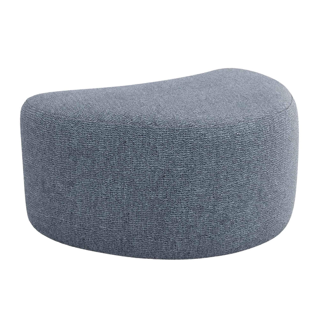 Interlude Home Interlude Home Carlisle Left Ottoman - Available in 9 Colors Azure 198514-58