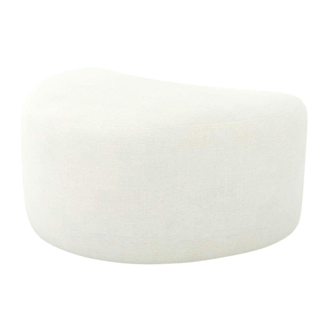 Interlude Home Interlude Home Carlisle Right Ottoman - Available in 9 Colors Shell 198515-53