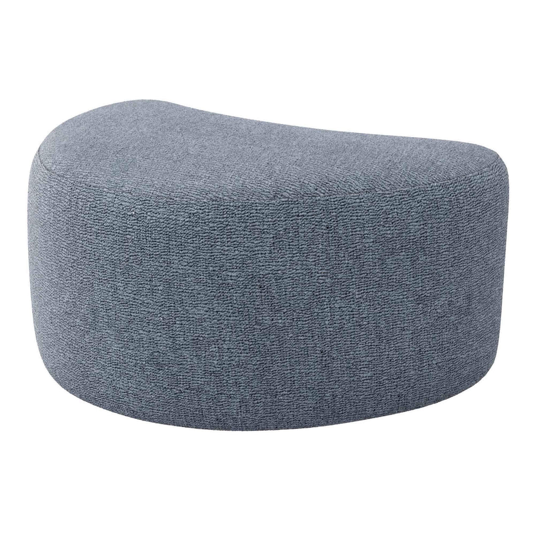 Interlude Home Interlude Home Carlisle Right Ottoman - Available in 9 Colors Azure 198515-58