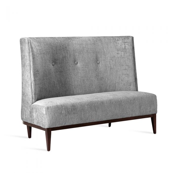 Interlude Home Interlude Home Chloe Banquette - Available in 10 Colors Icy Grey & Cream 199007-7