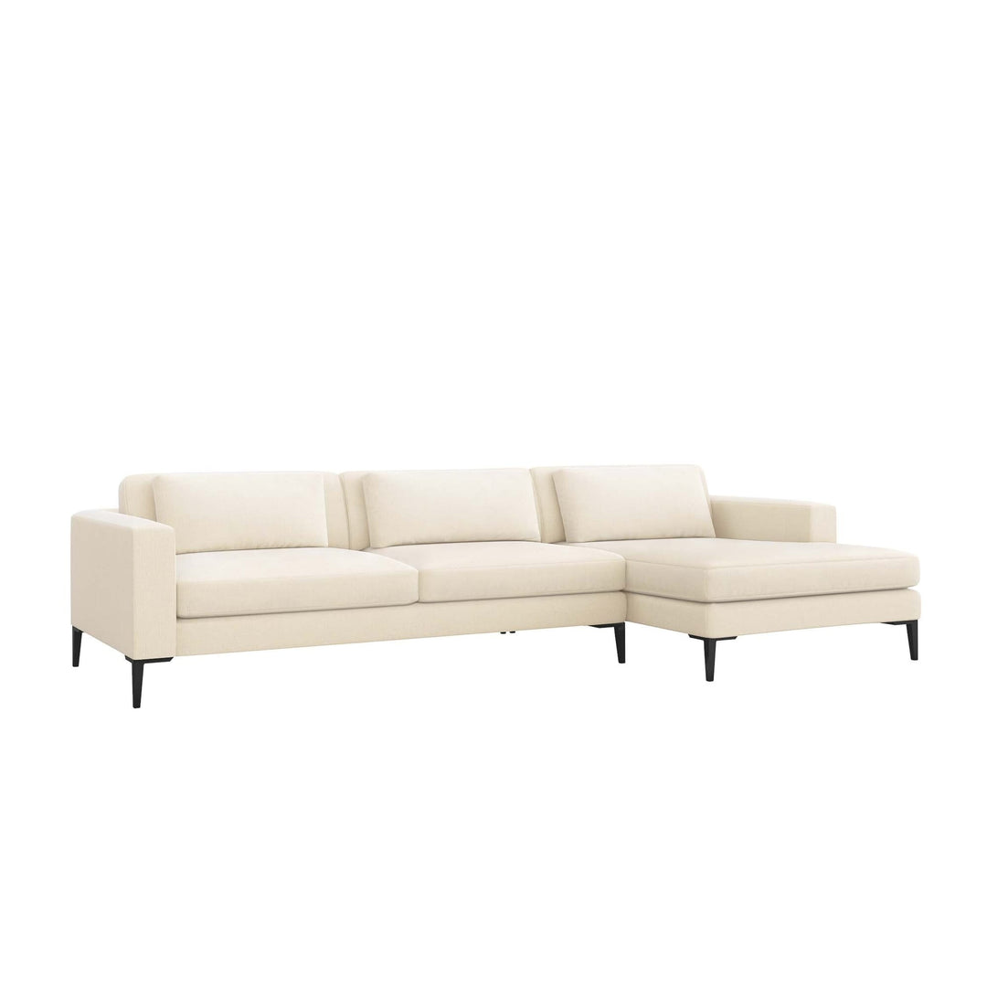 Izzy Chaise 2 Piece Sectional - Available in 2 Colors