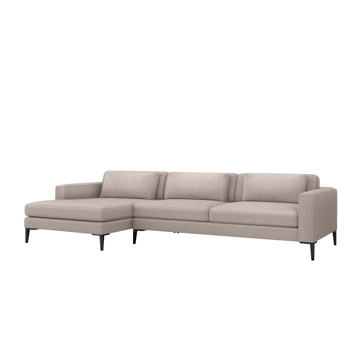 Interlude Home Interlude Home Izzy Left Chaise 2 Piece Sectional - Available in 5 Colors Light Brown 199015-2
