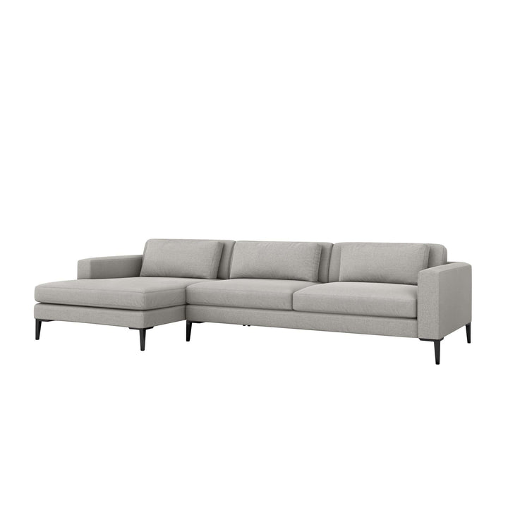 Interlude Home Interlude Home Izzy Left Chaise 2 Piece Sectional - Available in 5 Colors Light Gray 199015-6