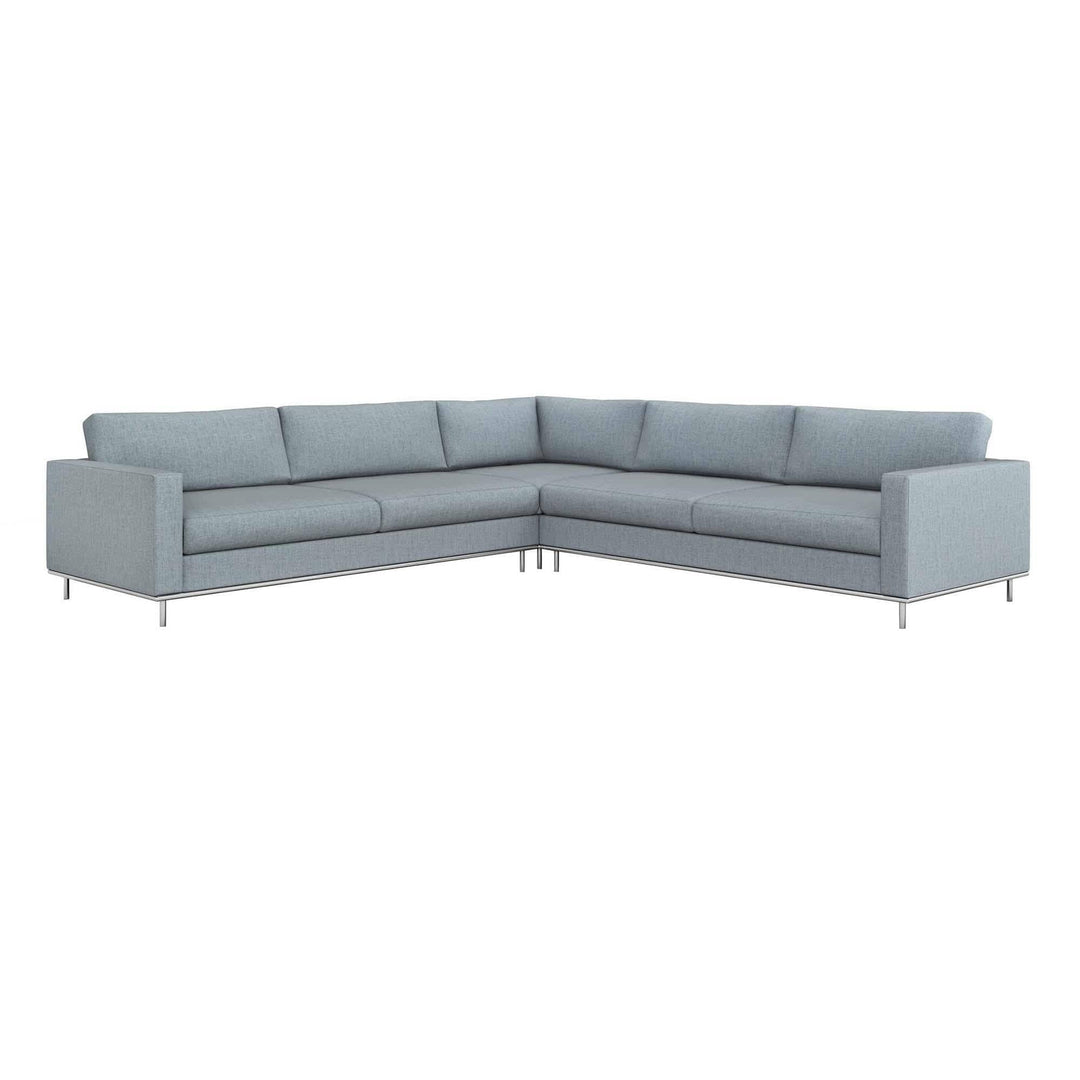 Interlude Home Interlude Home Valencia 3 Piece Sectional - Available in 9 Colors Marsh 199016-50