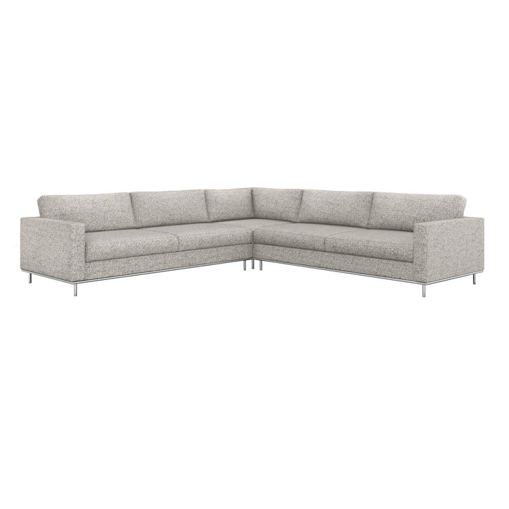 Interlude Home Interlude Home Valencia 3 Piece Sectional - Available in 9 Colors Breeze 199016-56