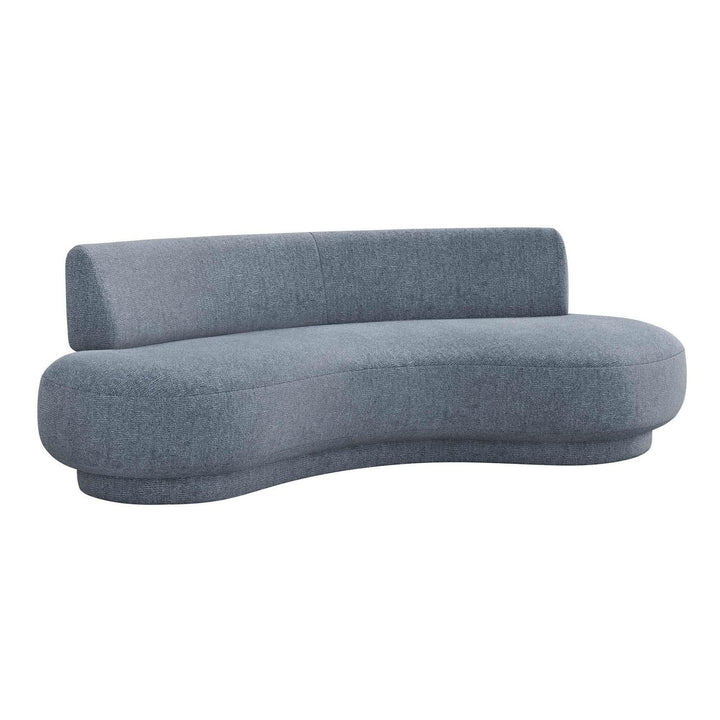 Interlude Home Interlude Home Nuage Left Sofa - Available in 9 Colors Azure 199034-58