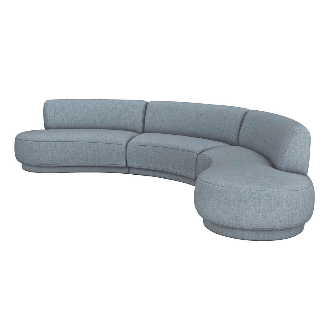 Interlude Home Interlude Home Nuage Right Sectional - Available in 9 Colors Marsh 199049-50