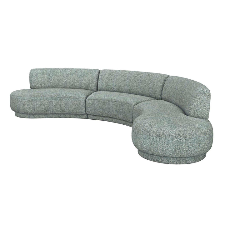 Interlude Home Interlude Home Nuage Right Sectional - Available in 9 Colors Pool 199049-54