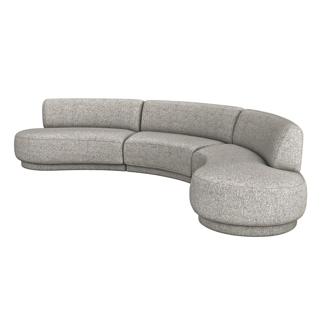 Interlude Home Interlude Home Nuage Right Sectional - Available in 9 Colors Breeze 199049-56