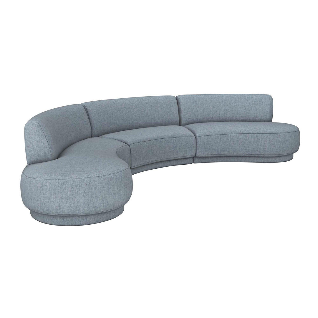 Interlude Home Interlude Home Nuage Left Sectional - Available in 9 Colors Marsh 199050-50