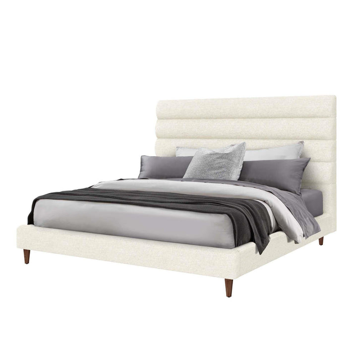 Interlude Home Interlude Home Channel Bed - King - Walnut Frame - Available in 2 Colors Foam 199503-55
